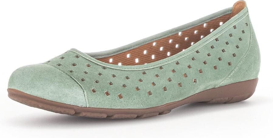Gabor Comfortabele ballerina`s Green Dames - Foto 2