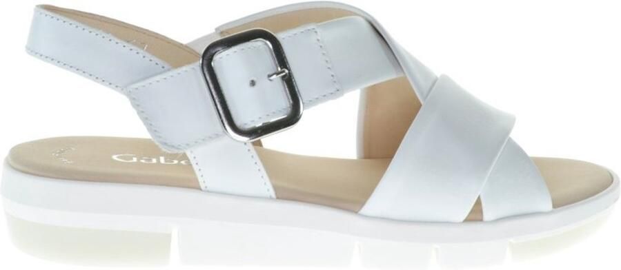 Gabor Lichtgewicht damesandaal met optimaal comfort White Dames - Foto 2