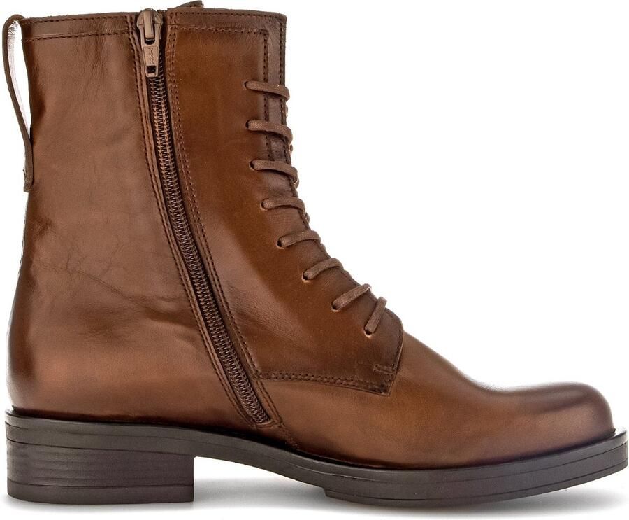 Gabor Klassieke Veterschoenen van Leer Brown Dames - Foto 2