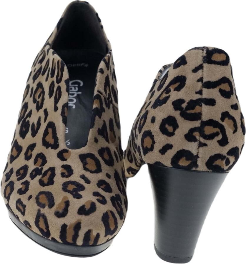 Gabor 32.189.11 dames pump beige luipaard print - Foto 2