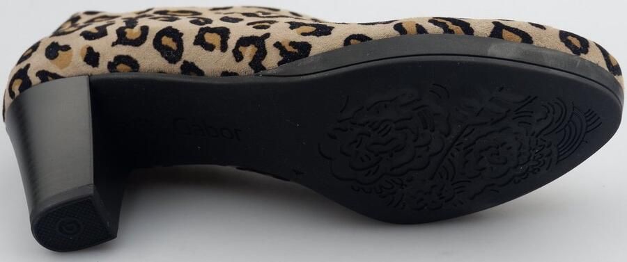 Gabor 32.189.11 dames pump beige luipaard print - Foto 7
