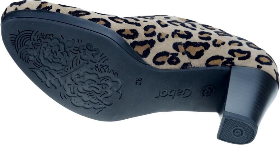 Gabor 32.189.11 dames pump beige luipaard print - Foto 6