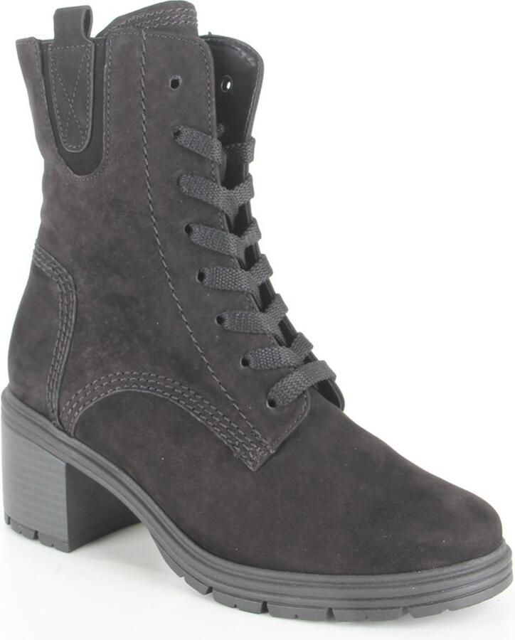 Gabor 32.845.47 dames veterboots sportief (6) zwart