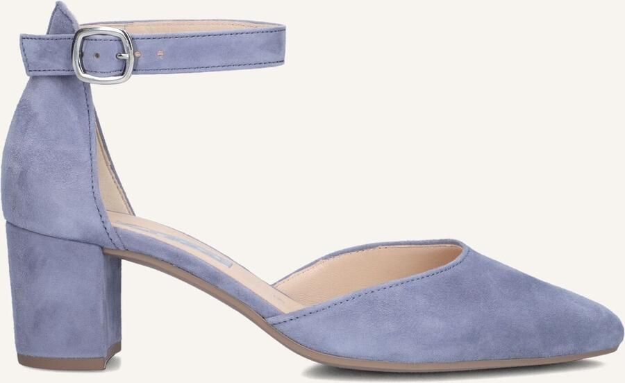 GABOR Sandalen met Hak Dames 340 Maat: 40 Materiaal: Suède Kleur: Blauw - Foto 2