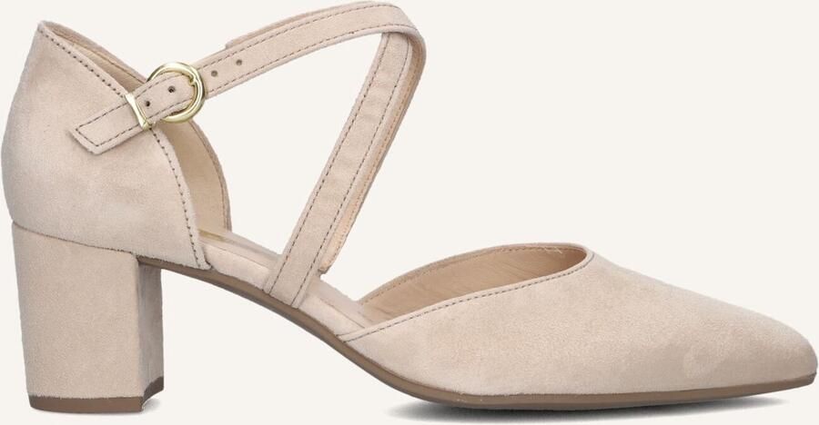 GABOR Pumps Dames 343 Maat: 43 Materiaal: Suède Kleur: Beige - Foto 2