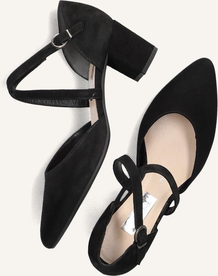 GABOR Pumps Dames 343 Maat: 35 5 Materiaal: Suède Kleur: Zwart - Foto 3