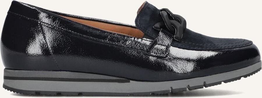 GABOR Loafers Dames 415.1 Maat: 42 Materiaal: Lakleer Kleur: Blauw - Foto 2