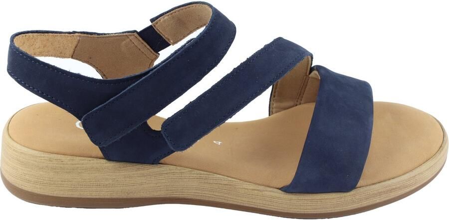 Gabor 42.063 Sandalen blauw nubuck suede