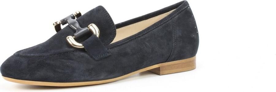 Gabor Marine Mocassins van Veloursleer Blue Dames - Foto 2