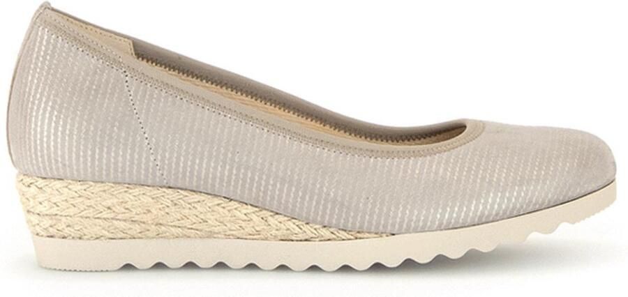 Gabor Pumps met sleehak Genua slip-on shoe wedge heel lage schoen in shoe width g (wide) - Foto 3