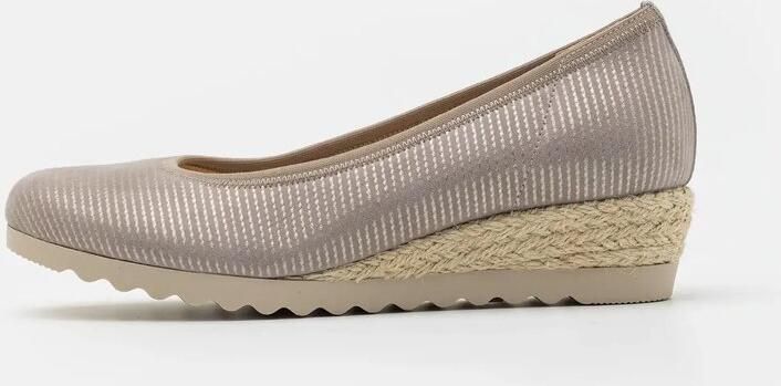 Gabor Pumps met sleehak Genua slip-on shoe wedge heel lage schoen in shoe width g (wide) - Foto 6