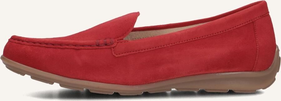 GABOR Mocassins Dames 440 Maat: 36 Materiaal: Suède Kleur: Rood - Foto 2