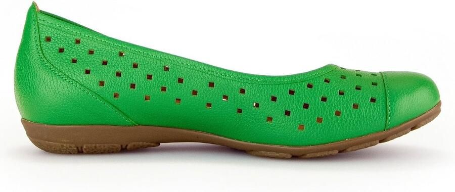 Gabor 44.169.29 dames ballerina Groen