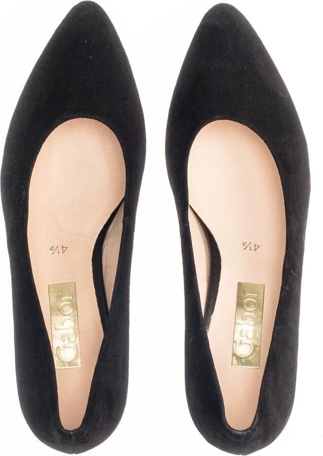 Gabor Lichtgrijze Dames Ballerina's Elegante Instap Schoenen - Foto 7