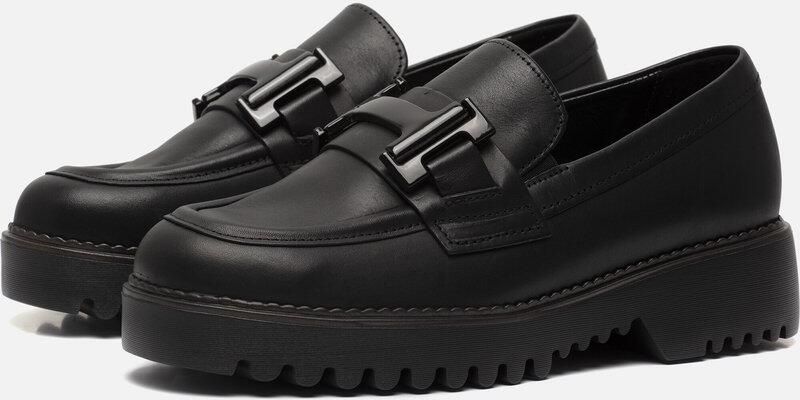 GABOR Loafers Dames 452 Maat: 40 Materiaal: Leer Kleur: Zwart - Foto 5