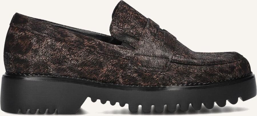 GABOR Loafers Dames 453 Maat: 39 Materiaal: Suède Kleur: Bruin - Foto 2