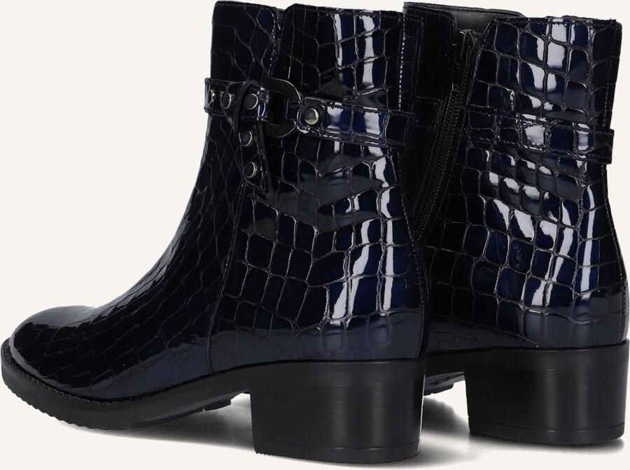 GABOR Enkellaarsjes Dames 512 Maat: 37 5 Materiaal: Lakleer Kleur: Blauw - Foto 2