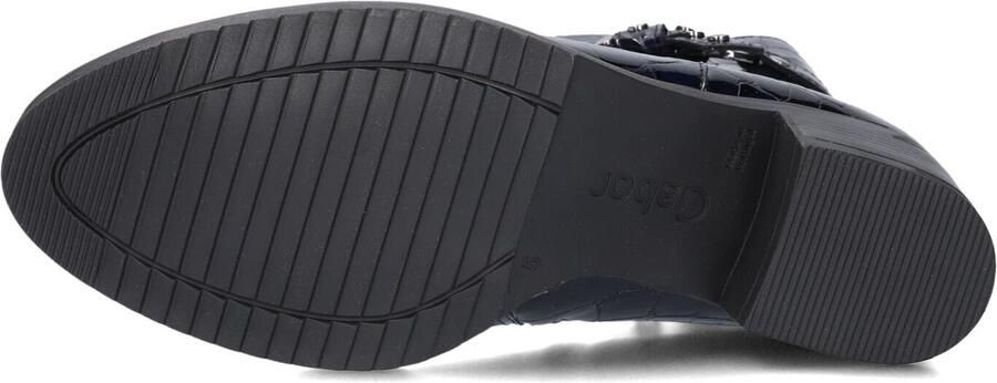 GABOR Enkellaarsjes Dames 512 37 5 Lakleer Blauw - Foto 4