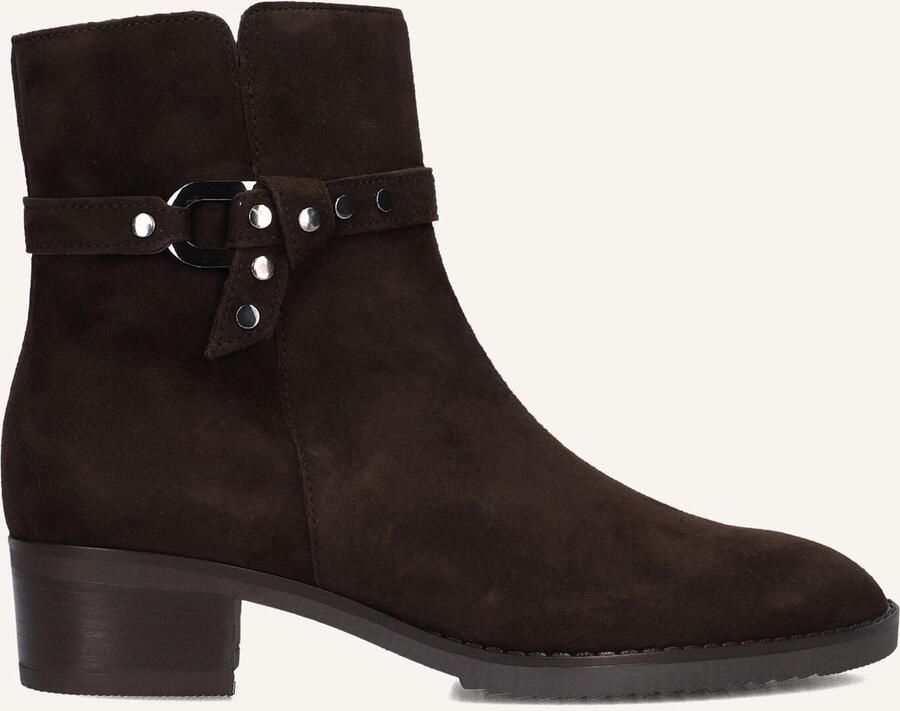 GABOR Enkellaarsjes Dames 512 Maat: 38 5 Materiaal: Suède Kleur: Bruin - Foto 2