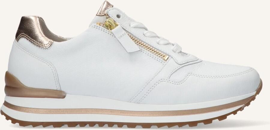 Gabor Witte Lage Sneaker Comfort Collectie