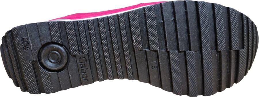 Gabor Sneakers met sleehak Turijn vrijetijdsschoen lage schoen veterschoen met verwisselbaar voetbed h-breedte - Foto 9