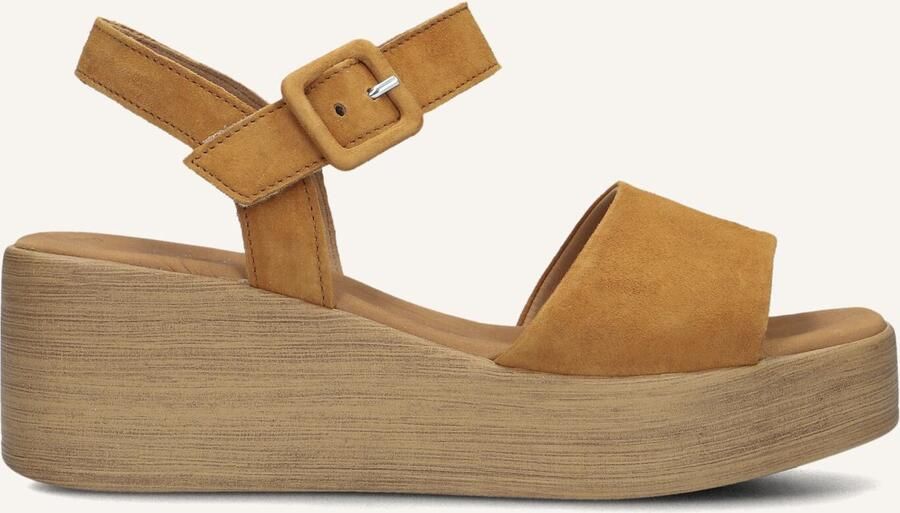 GABOR Dames 531 Maat: 37 Materiaal: Suède Kleur: Cognac - Foto 2