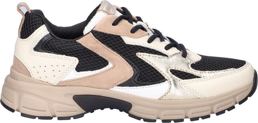 GABOR Lage Sneakers Dames 536 Maat: 40 5 Materiaal: Mesh Kleur: Beige