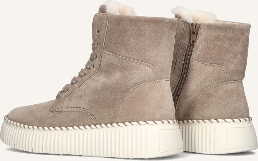 GABOR Veterboots Dames 541 Maat: 40 5 Materiaal: Suède Kleur: Taupe - Foto 2