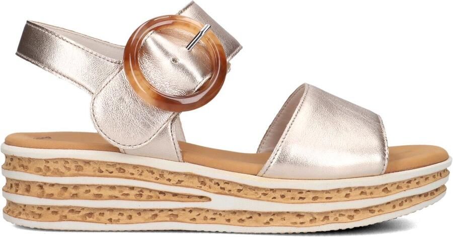 GABOR Dames 550.2 40 5 Leer Beige - Foto 4