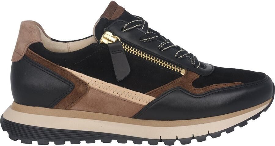 Gabor 56.378.67 dames sneaker Zwart