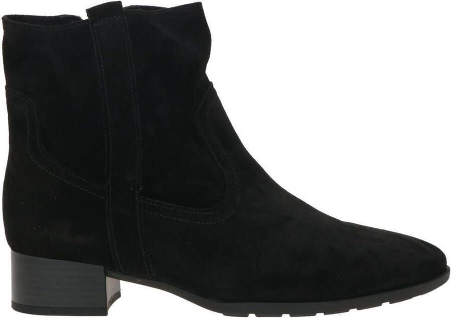 Gabor enkellaarsje 56.611.47 suede Zwart Dames