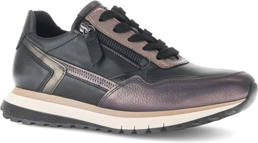 Gabor 76.378.57 sneaker zwart combi 38.5 - Foto 2