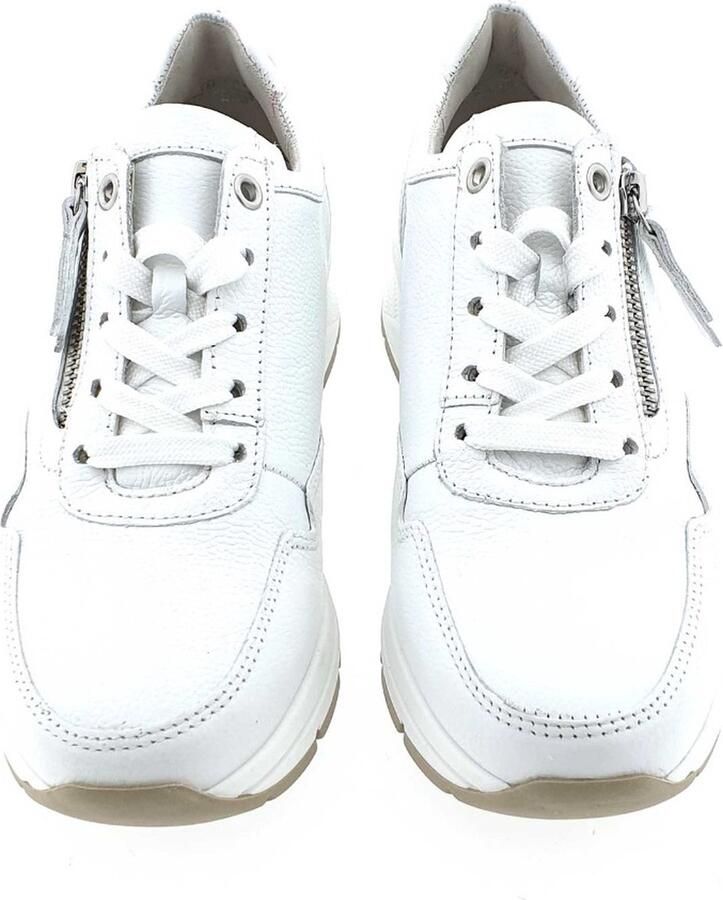 GABOR Lage Sneakers Dames 587 Maat: 36 Materiaal: Leer Kleur: Wit - Foto 5