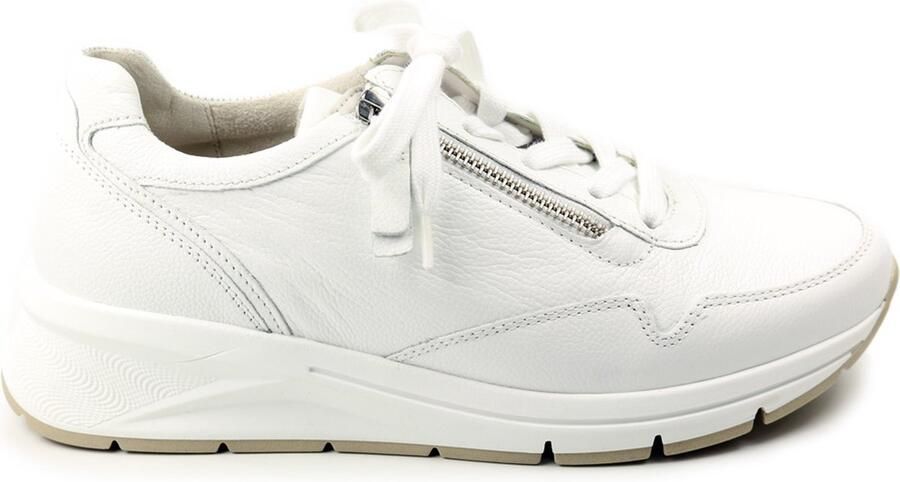 GABOR Lage Sneakers Dames 587 Maat: 36 Materiaal: Leer Kleur: Wit - Foto 11