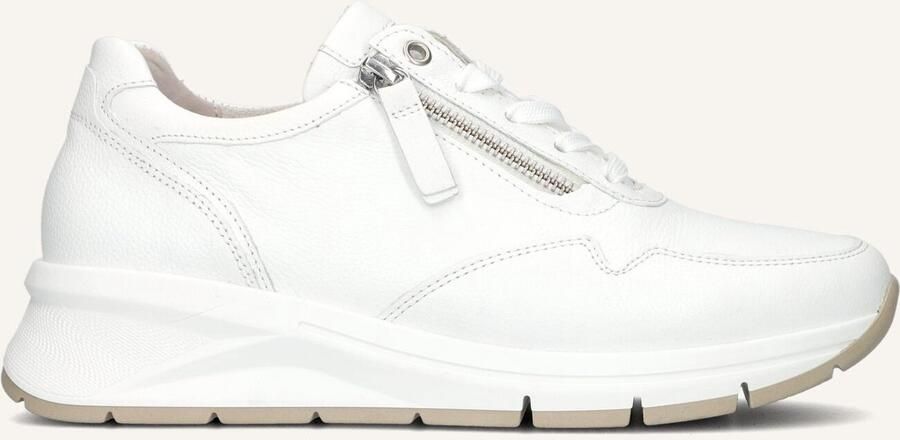 GABOR Lage Sneakers Dames 587 Maat: 36 Materiaal: Leer Kleur: Wit - Foto 5