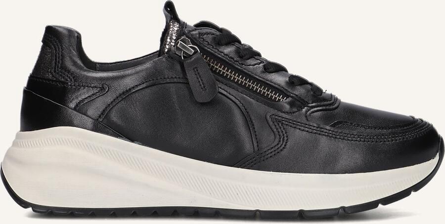 GABOR Lage Sneakers Dames 598 Maat: 37 5 Materiaal: Leer Kleur: Zwart - Foto 3