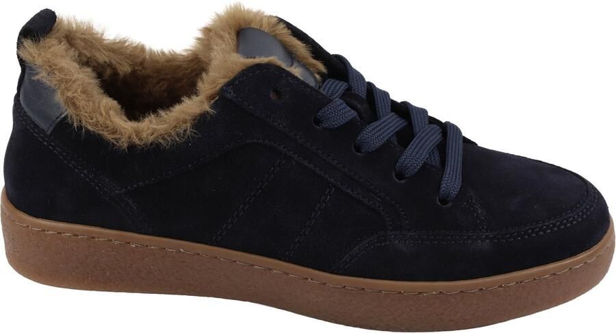 Gabor 6024 Sneakers blauw nubuck suede