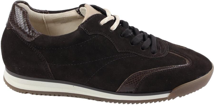 Gabor 6025 Sneakers bruin nubuck suede