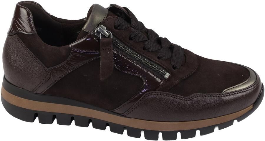 Gabor 6030 Sneakers donker bruin