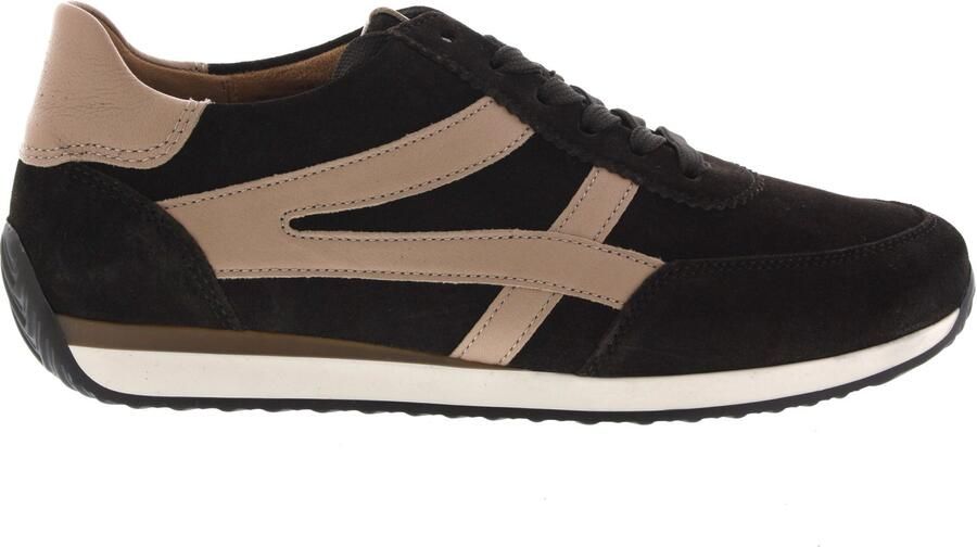 Gabor Best Fitting dames sneaker Bruin multi