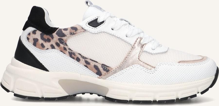 GABOR Lage Sneakers Dames 605 Maat: 38 Materiaal: Leer Kleur: Wit