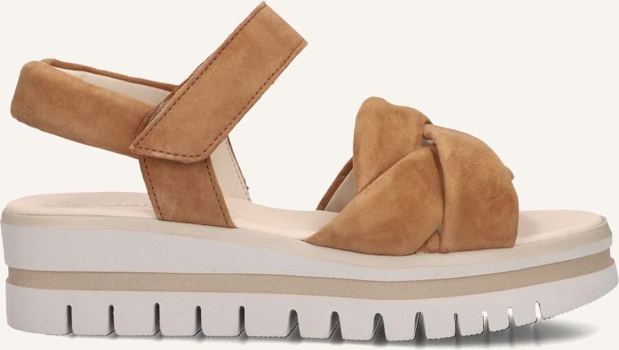 GABOR Dames 622.1 Maat: 39 Materiaal: Suède Kleur: Camel - Foto 2