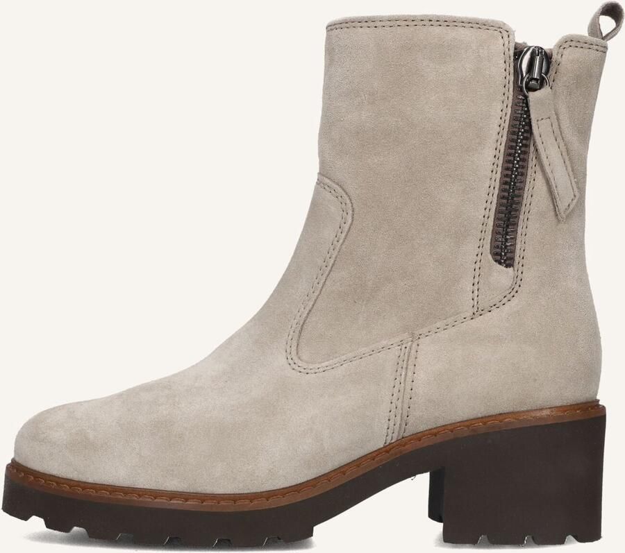 GABOR Enkelboots Dames 631.1 Maat: 37 Materiaal: Suède Kleur: Taupe - Foto 2