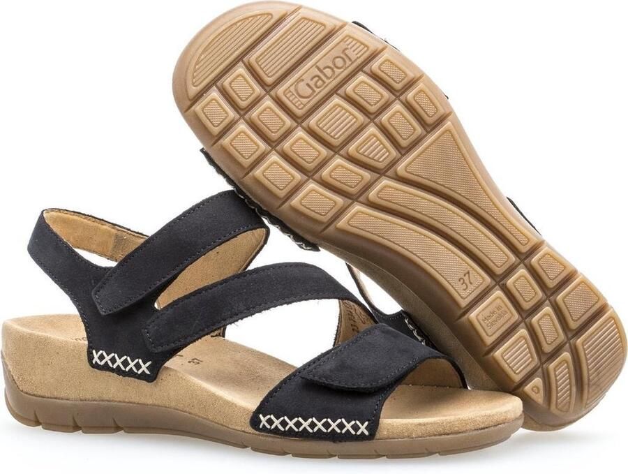 Gabor 63.734.16 Dames Sandalen Donkerblauw - Foto 4