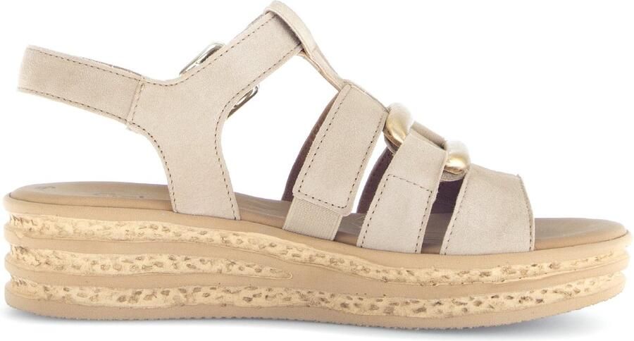 Gabor Beige Damessandaal Zomercollectie