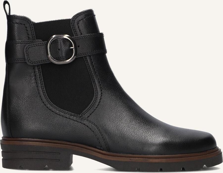 GABOR Enkellaarsjes Dames 653.1 Maat: 36 Materiaal: Leer Kleur: Zwart - Foto 2