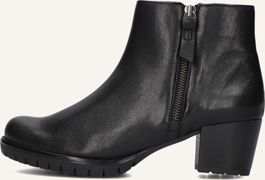 GABOR Enkellaarsjes Dames 653.2 Maat: 38 Materiaal: Leer Kleur: Zwart - Foto 2