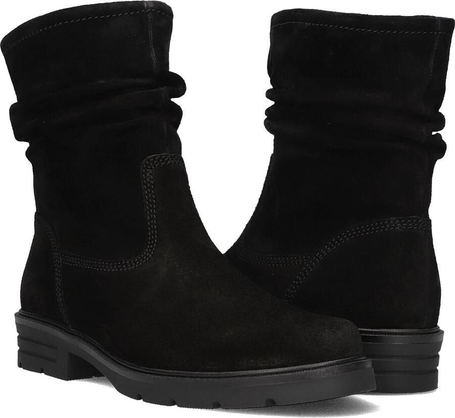 GABOR Enkelboots Dames 655 Maat: 36 Materiaal: Suède Kleur: Zwart - Foto 4