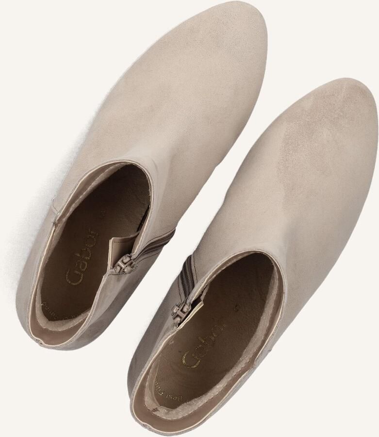GABOR Enkellaarsjes Dames 680 Maat: 40 5 Materiaal: Suède Kleur: Beige - Foto 2