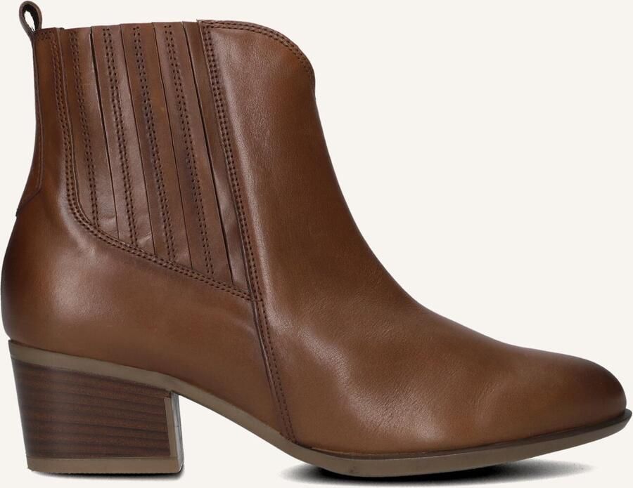 GABOR Enkellaarsjes Dames 682 Maat: 36 Materiaal: Leer Kleur: Camel - Foto 2